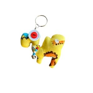 NWOT Handmade Camel Keychain